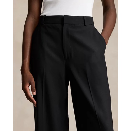 폴로 랄프로렌 Stretch Wool Faille Wide-Leg Pant