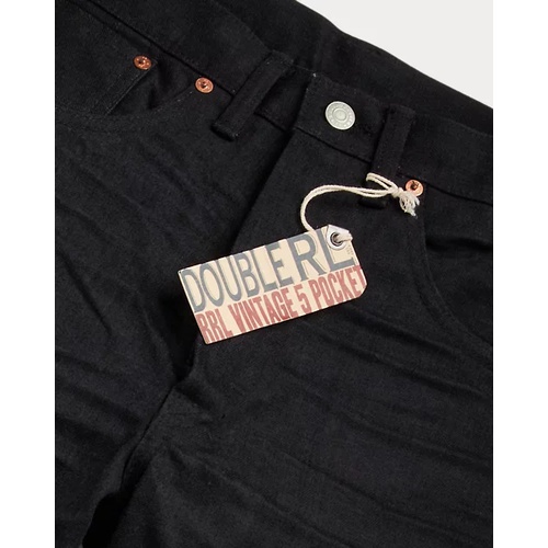 폴로 랄프로렌 Vintage 5-Pocket Black Selvedge Jean