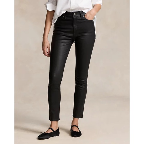 폴로 랄프로렌 Lambskin 5-Pocket Super-Slim Pant