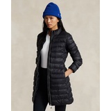 Packable Water-Repellent Quilted Coat