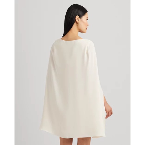 폴로 랄프로렌 Cape Georgette Cocktail Dress