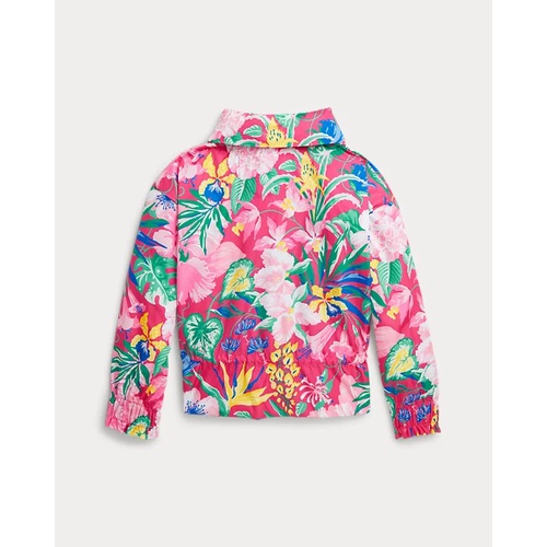 폴로 랄프로렌 Floral Water-Resistant Peplum Jacket