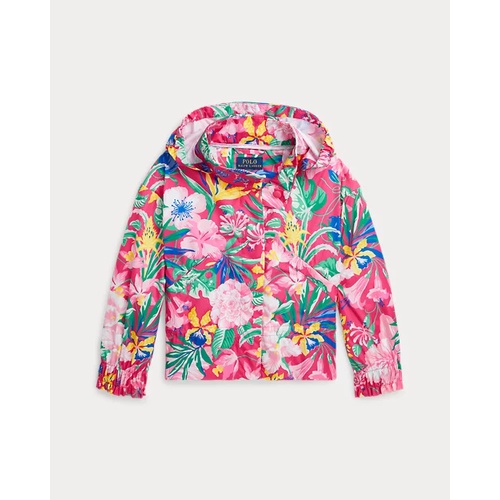 폴로 랄프로렌 Floral Water-Resistant Peplum Jacket