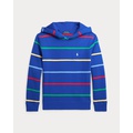 Striped Fleece Hoodie