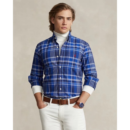 폴로 랄프로렌 Classic Fit Plaid Oxford Shirt