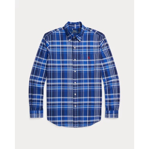 폴로 랄프로렌 Classic Fit Plaid Oxford Shirt