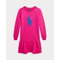 French Knot Big Pony Fleece Dress