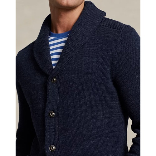 폴로 랄프로렌 Marled Cotton Shawl-Collar Cardigan