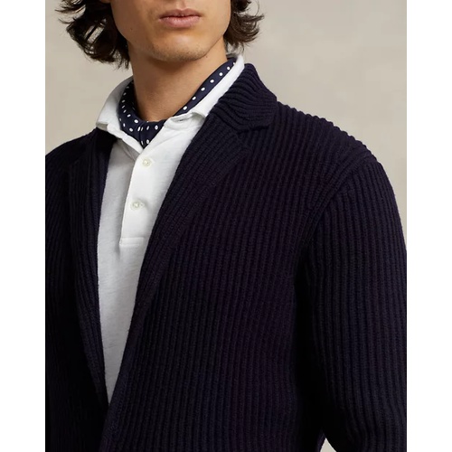 폴로 랄프로렌 Wool-Blend Blazer Cardigan