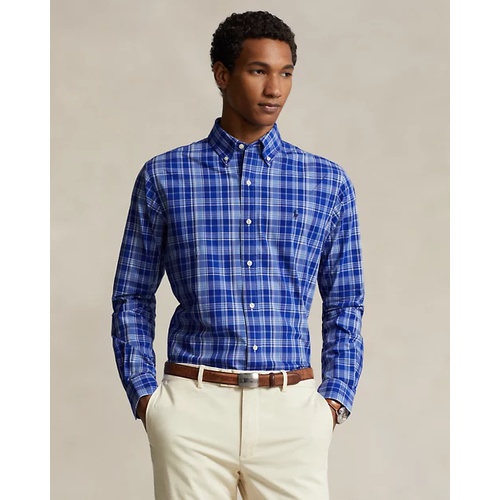 폴로 랄프로렌 Classic Fit Plaid Stretch Poplin Shirt