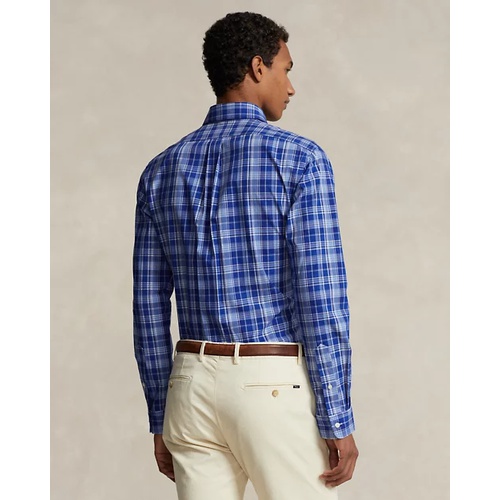 폴로 랄프로렌 Classic Fit Plaid Stretch Poplin Shirt