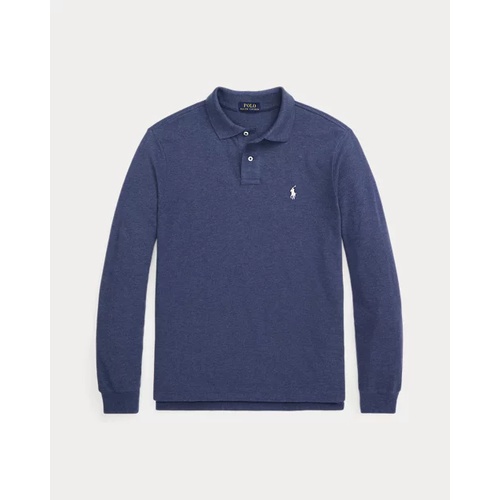 폴로 랄프로렌 Mesh Long-Sleeve Polo Shirt