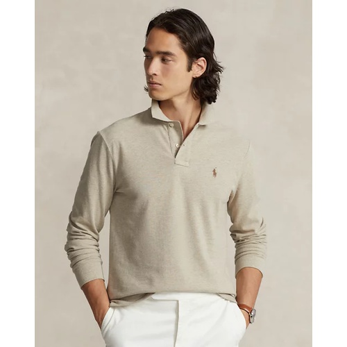 폴로 랄프로렌 Mesh Long-Sleeve Polo Shirt