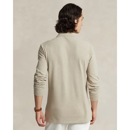 폴로 랄프로렌 Mesh Long-Sleeve Polo Shirt