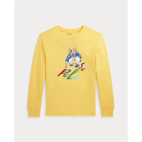 폴로 랄프로렌 Polo Bear Cotton Long-Sleeve Tee