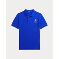 Polo Bear Cotton Mesh Polo Shirt