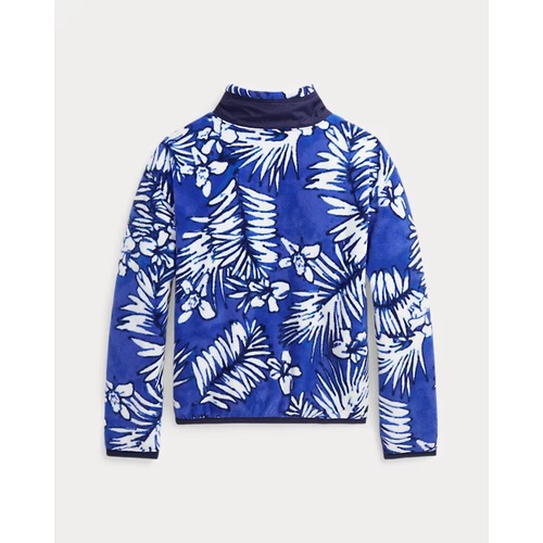 폴로 랄프로렌 Tropical-Print Brushed Fleece Pullover