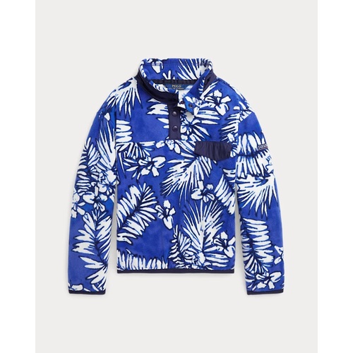 폴로 랄프로렌 Tropical-Print Brushed Fleece Pullover