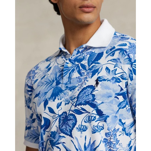 폴로 랄프로렌 Classic Fit Floral-Print Mesh Polo Shirt