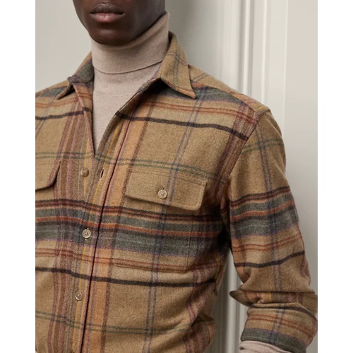 폴로 랄프로렌 Plaid Wool Twill Shirt