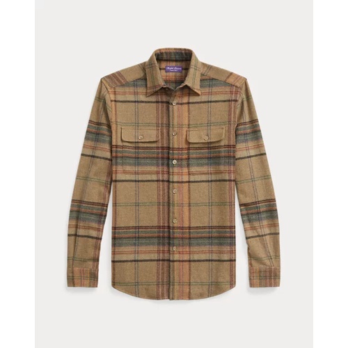 폴로 랄프로렌 Plaid Wool Twill Shirt