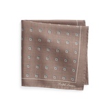 Diamond Cashmere-Silk Pocket Square