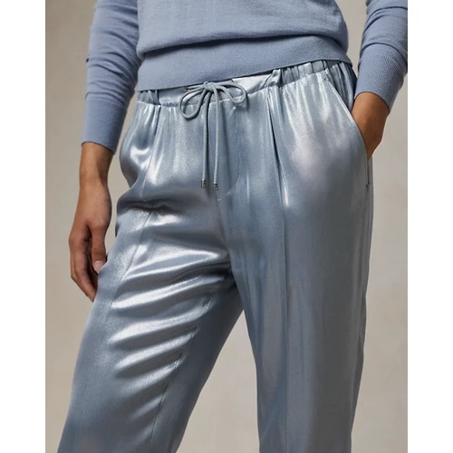 폴로 랄프로렌 Arsenia Glossy Duchesse Jogger