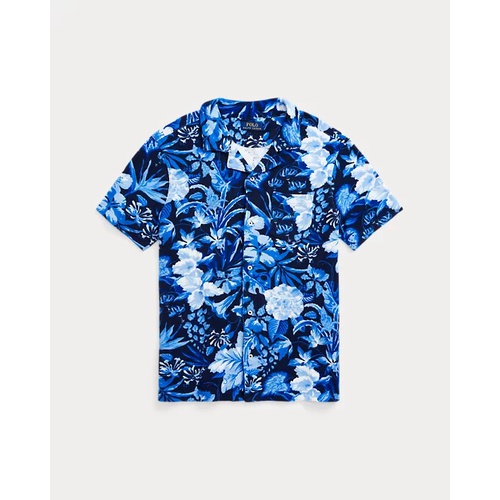 폴로 랄프로렌 Custom Slim Fit Floral Terry Camp Shirt