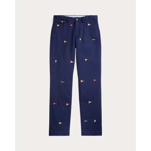 폴로 랄프로렌 Stretch Straight Fit Embroidered Pant