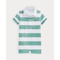 Striped Cotton Rugby Shortall