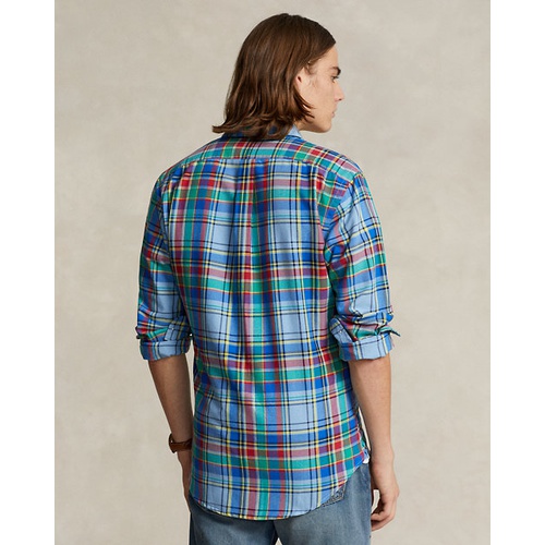 폴로 랄프로렌 Classic Fit Plaid Oxford Shirt