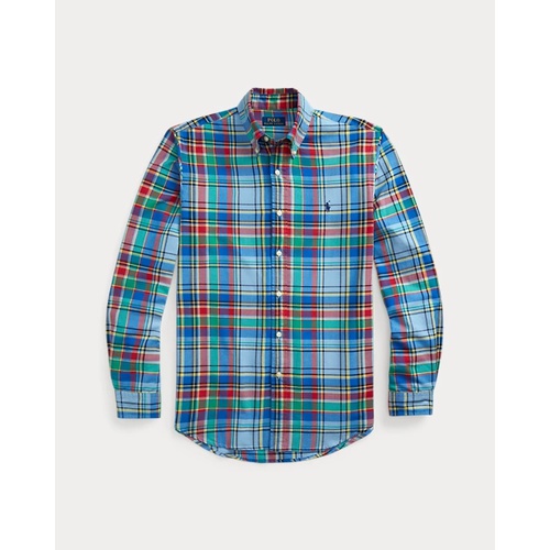 폴로 랄프로렌 Classic Fit Plaid Oxford Shirt