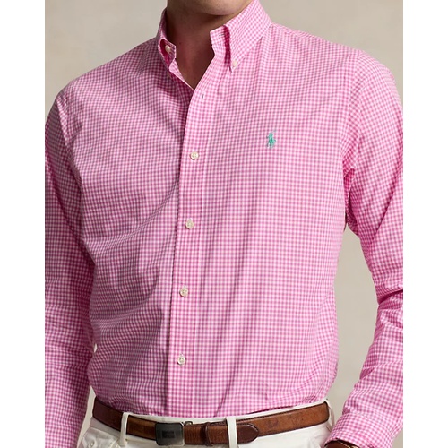 폴로 랄프로렌 Classic Fit Gingham Stretch Poplin Shirt - All Fits