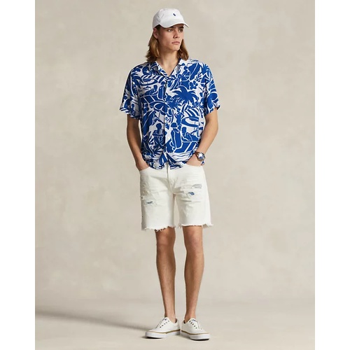 폴로 랄프로렌 Classic Fit Beach-Print Camp Shirt