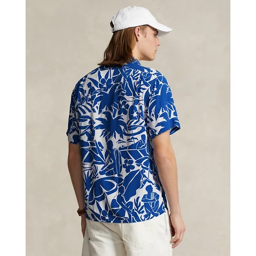 폴로 랄프로렌 Classic Fit Beach-Print Camp Shirt