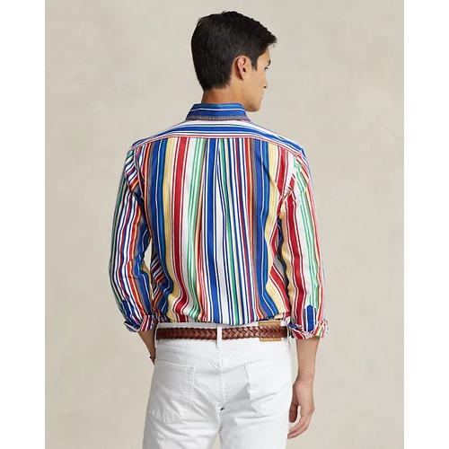 폴로 랄프로렌 Classic Fit Striped Poplin Shirt