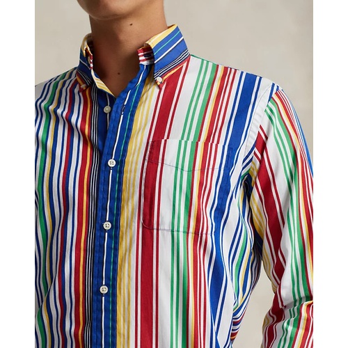 폴로 랄프로렌 Classic Fit Striped Poplin Shirt