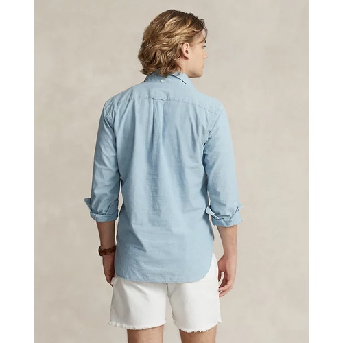 폴로 랄프로렌 Classic Fit Chambray Popover Shirt