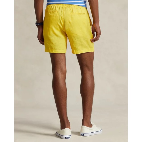 폴로 랄프로렌 6-Inch Polo Prepster Linen Short