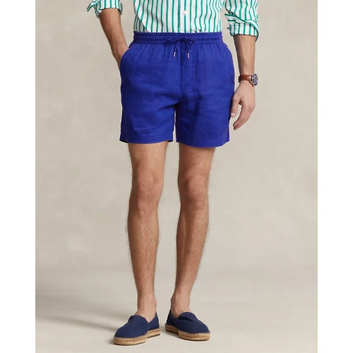 폴로 랄프로렌 6-Inch Polo Prepster Linen Short