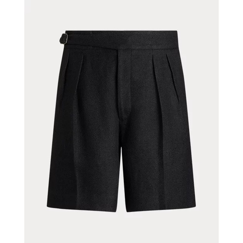 폴로 랄프로렌 Hand-Tailored Linen-Silk Short