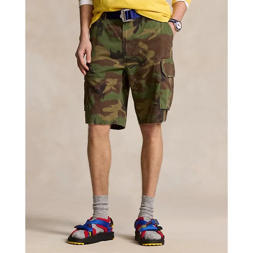 폴로 랄프로렌 10.5-Inch Relaxed Fit Camo Cargo Short