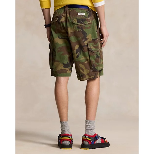 폴로 랄프로렌 10.5-Inch Relaxed Fit Camo Cargo Short