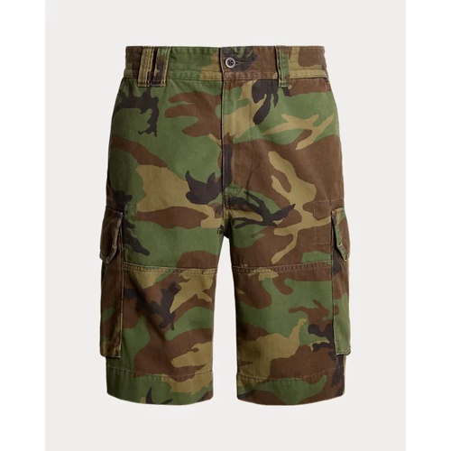 폴로 랄프로렌 10.5-Inch Relaxed Fit Camo Cargo Short