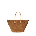 Leather-Trim Suede Large Bellport Tote