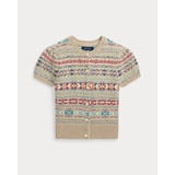 Fair Isle Cotton-Blend Cardigan