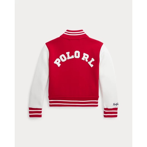 폴로 랄프로렌 Logo Double-Knit Baseball Jacket