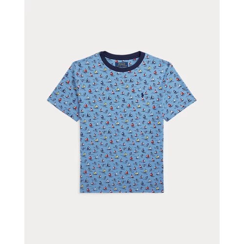 폴로 랄프로렌 Sailboat-Print Cotton Jersey Tee