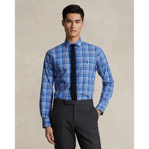 폴로 랄프로렌 Classic Fit Plaid Stretch Poplin Shirt