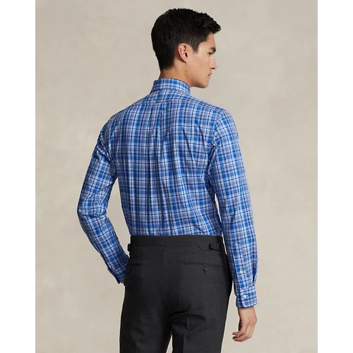 폴로 랄프로렌 Classic Fit Plaid Stretch Poplin Shirt